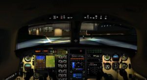 Preview Screenshots der Malibu von Carenado bei Nacht