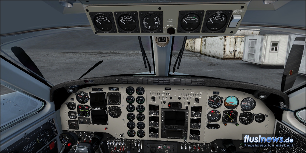 Carenado C90B King Air Review Bild 08 Carenado C90B King Air Review Bild 08