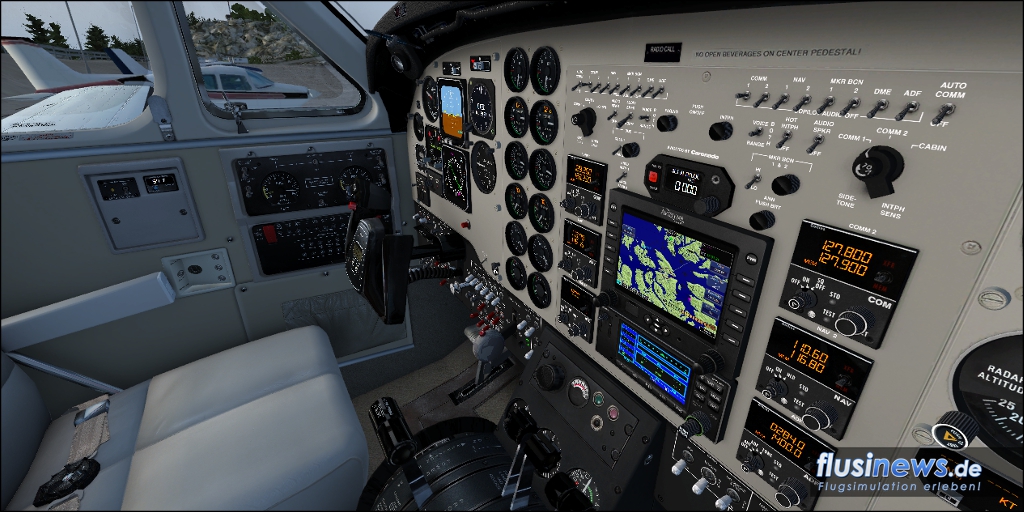 Carenado C90B King Air Review Bild 09 Carenado C90B King Air Review Bild 09