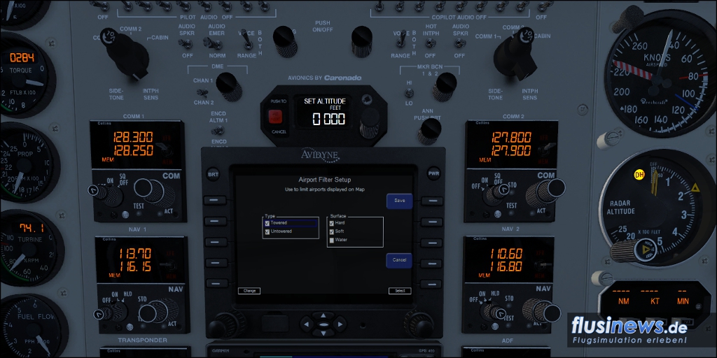 Carenado C90B King Air Review Bild 14 Carenado C90B King Air Review Bild 14