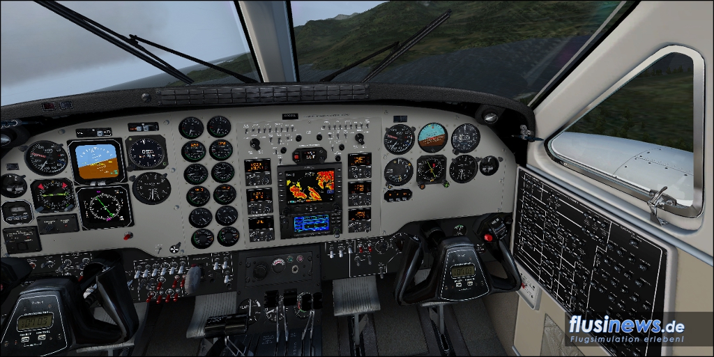 Carenado C90B King Air Review Bild 17 Carenado C90B King Air Review Bild 17