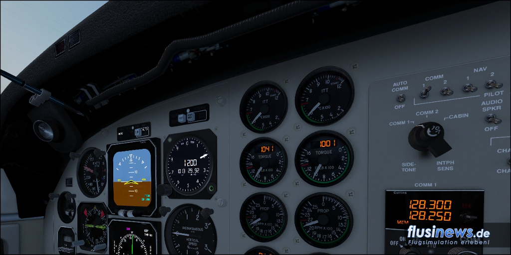 Carenado C90B King Air Review Bild 19 Carenado C90B King Air Review Bild 19