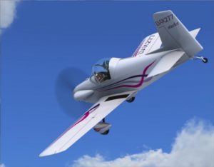 Die Corby CJ-1 Starlet als FSX-Freeware von Classic Wings