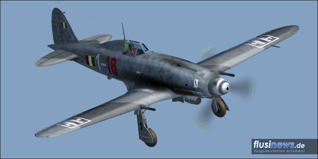 Macchi MC.205 für den FS2004 - Bild 05 Macchi MC.205 für den FS2004 - Bild 05