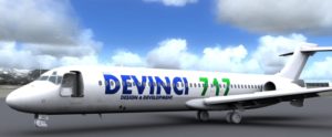 Boeing 717 für den FSX als Freeware