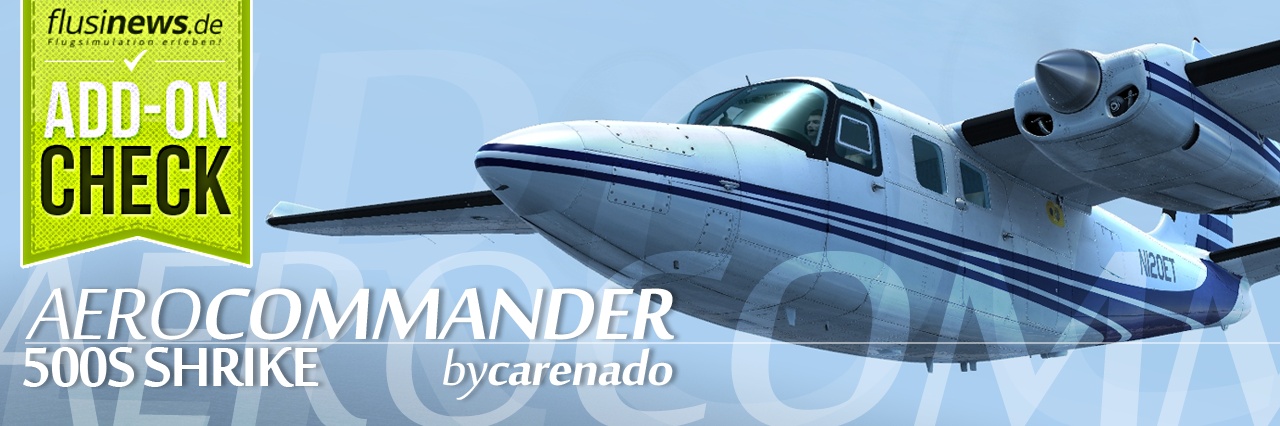 Aero Commander 500S Shrike AOC Titelbild