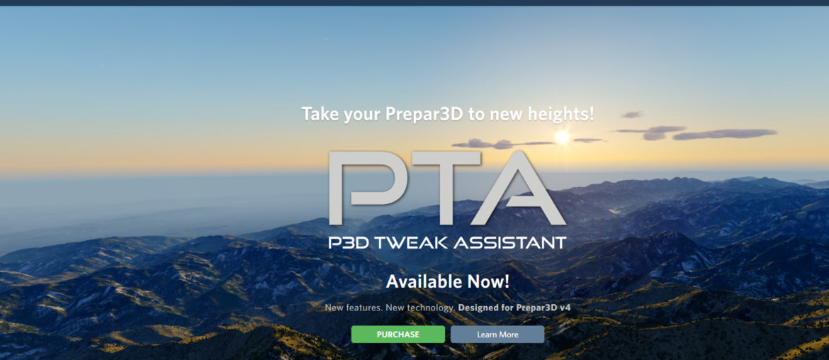 Prepar3D Tweak Assistant (PTA) für Prepar3D v4