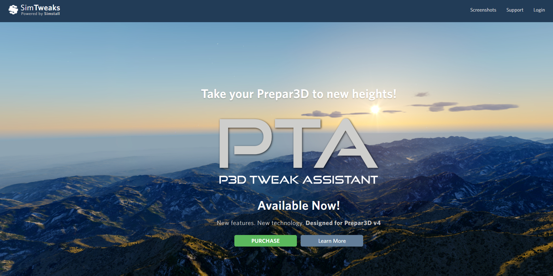 Prepar3D Tweak Assistant (PTA) für Prepar3D v4