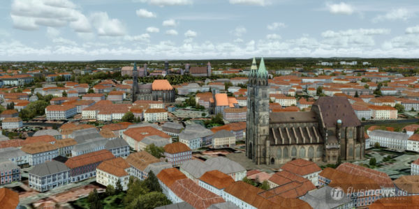 Nürnberg, Blick auf die Innenstadt