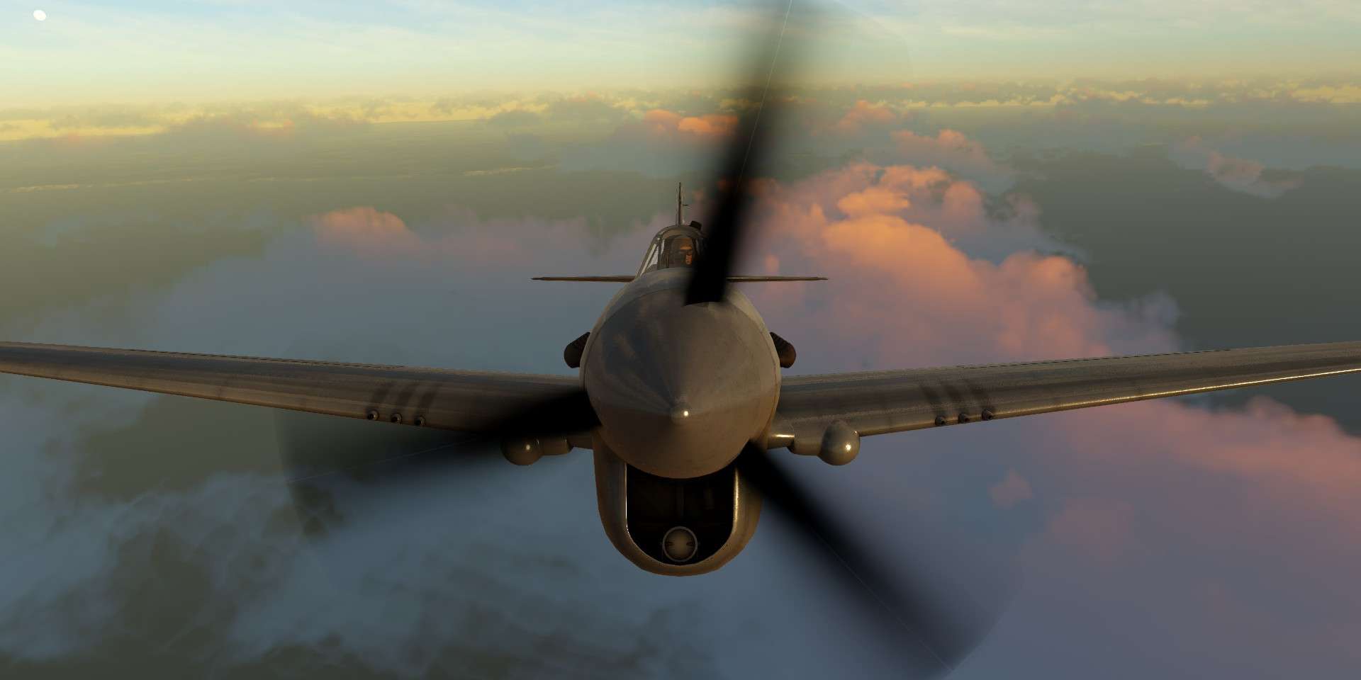 Flight Sim World P-40 Warhawk