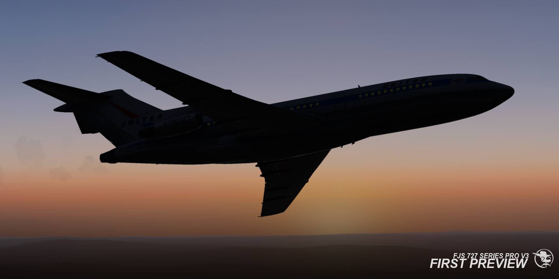 FlyJSim Boeing 727 Series Professional v3 Preview