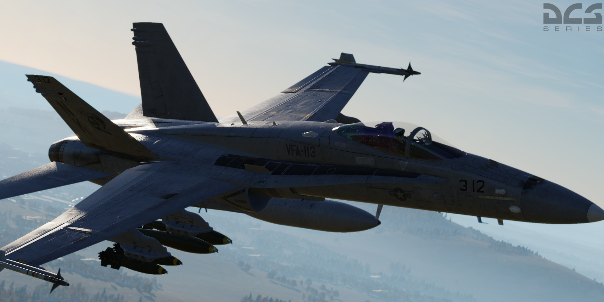 DCS F/A 18C Hornet Release