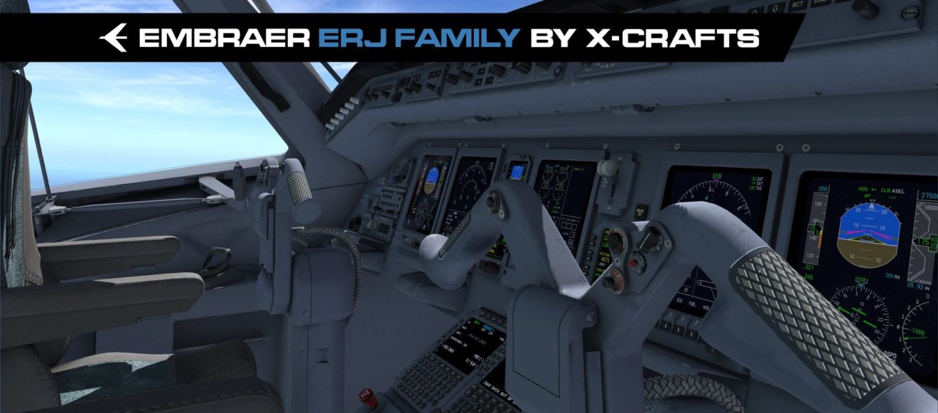X-Crafts ERJ Family für X-Plane 11