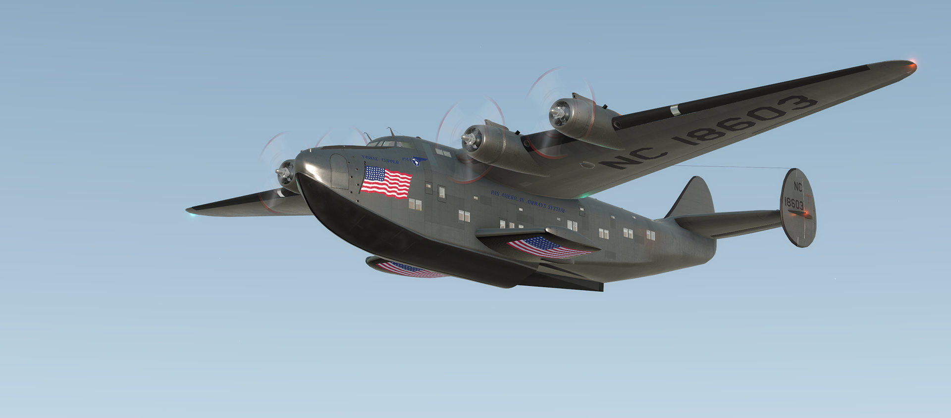 Fliegendes Boot: Boeing 314 von PILOT'S kommt im Sommer!