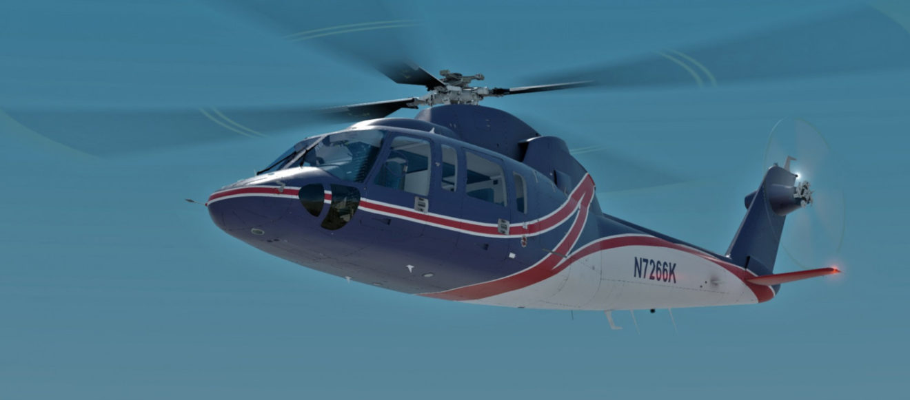 Sikorsky S-76A Spirit von Nemeth Designs ist gelandet!